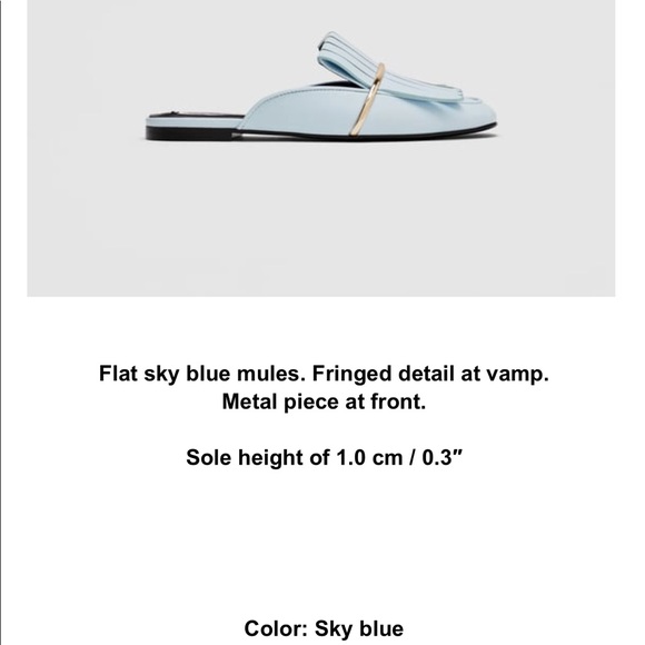 Zara leather mules - Picture 2 of 3